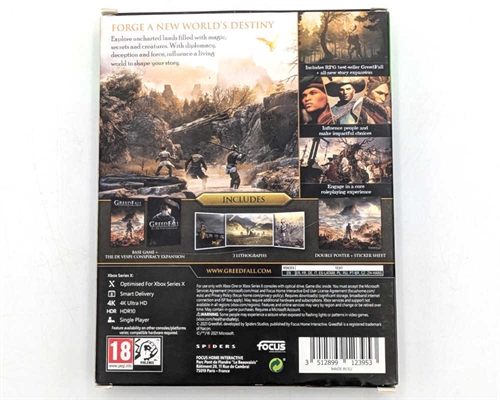 GreedFall Gold Edition - Komplet i æske - XBOX Series X (A Grade) (Genbrug)